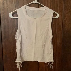 Lululemon Cropped adjustable tie tank top